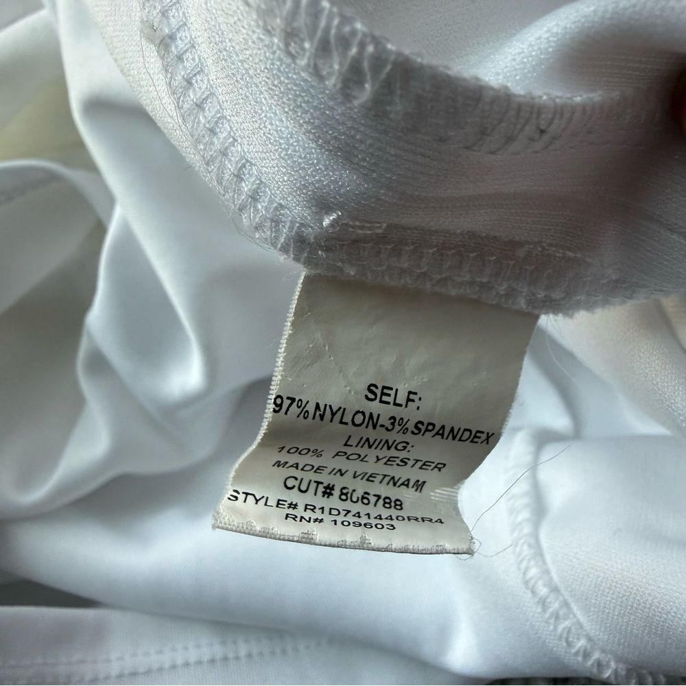 Rabbit Rabbit Rabbit Designs White Lace Shift Dress Size 10 - Picture 7 of 12